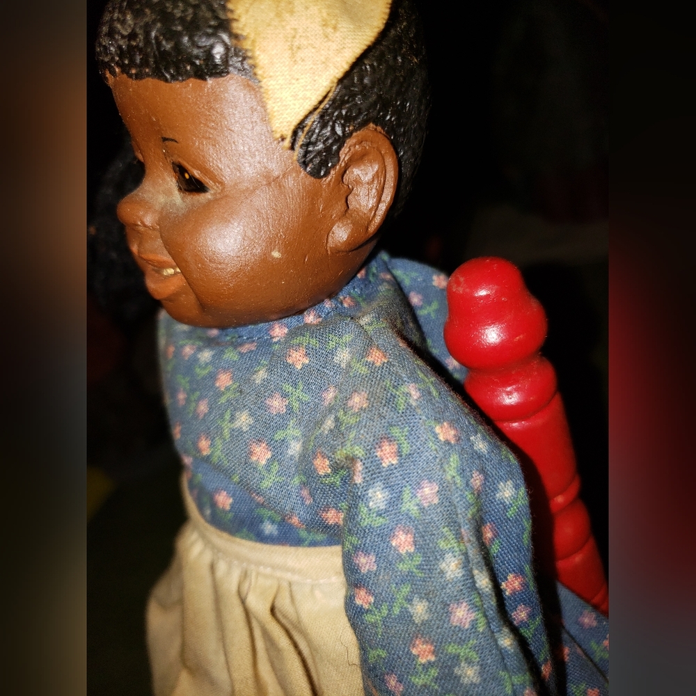 Martha Holcombe All Gods Children Signed African American "BLOSSOM" Doll 1500 - Picture 13 of 16